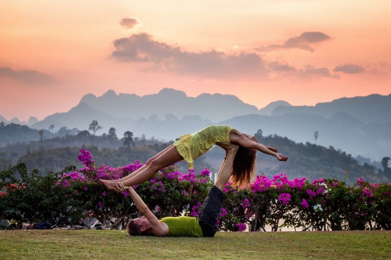 Cours de yoga en Crète